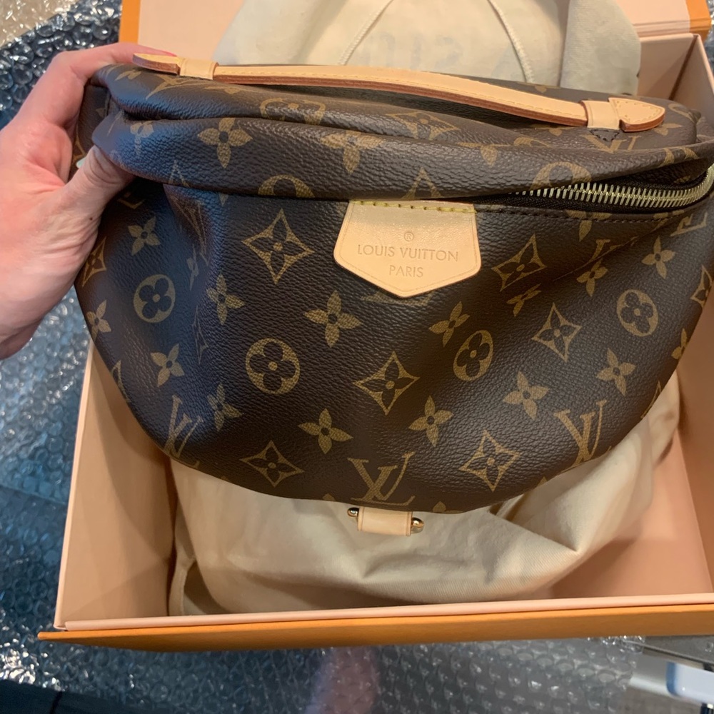 Louis Vuitton Bumbag Monogram belt bag Fanny Pack FULL SET